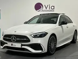 Blanc Utilisé 2021 Mercedes C220 AMG line Berline | 37 990 € (Prix cher)