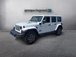 Blanc Utilisé 2021 Jeep Wrangler Unlimited Sahara SUV | 48 990 € (Bon prix)