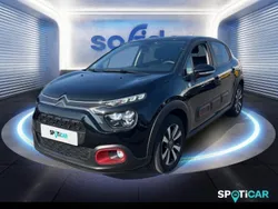 Noir Utilisé 2020 Citroën C3 PureTech Citadine | 11 490 € (Prix juste)