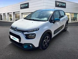 Blanc banquise (o) bleu emeraude Utilisé 2022 Citroën C3 PureTech Citadine | 10 999 € (Prix juste)