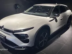 Blanc nacré (n) Utilisé 2023 Citroën C5 X Feel SUV | 26 950 € (Prix juste)
