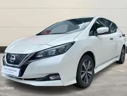 Blanc Utilisé 2021 Nissan Leaf Acenta Citadine | 13 299 € (Bon prix)