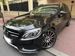 Noir Utilisé 2017 Mercedes C220 AMG Break | 18 990 € (Prix juste)