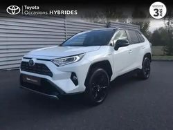 Bi ton blanc Occasion 2021 Toyota RAV4 Hybrid SUV | 37 900 € (Prix assez cher)