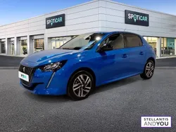 Bleu Utilisé 2023 Peugeot 208 Allure Citadine | 14 290 € (Bon prix)