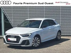 Blanc glacier métallisé Utilisé 2024 Audi A1 Sportback S-Line Citadine | 28 290 € (Prix assez cher)