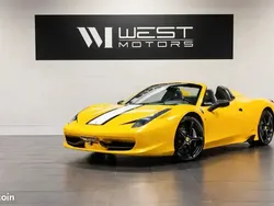 Jaune Utilisé 2012 Ferrari 458 Cabriolet | 179 900 €