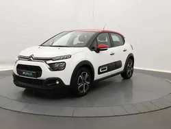 Blanc Utilisé 2022 Citroën C3 PureTech Citadine | 11 590 € (Prix juste)
