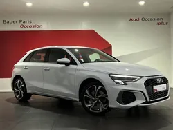 Blanc Utilisé 2021 Audi A3 e-tron S-Line Citadine | 31 980 € (Prix juste)