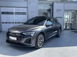 Gris daytona nacré Utilisé 2024 Audi Q8 e-tron S-Line SUV | 63 900 € (Prix cher)