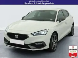 Blanc Utilisé 2021 Seat Leon FR Berline | 26 164 € (Prix assez cher)