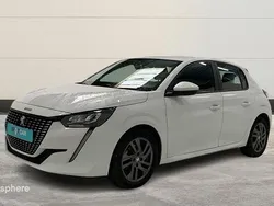 Blanc Utilisé 2021 Peugeot 208 Business-Line Citadine | 11 999 € (Prix juste)