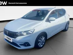 Blanc Utilisé 2022 Dacia Sandero Comfort Citadine | 12 990 € (Prix juste)