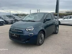 Vert Utilisé 2023 Fiat 500e Berline | 19 999 € (Prix juste)