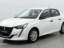 Blanc Utilisé 2021 Peugeot 208 S Citadine | 9 499 € (Bon prix)