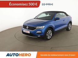 Bleu Utilisé 2021 VW T-Roc Cabriolet Style Cabriolet | 22 490 € (Prix assez cher)