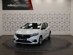 Blanc Utilisé 2022 Dacia Sandero Essentiel Citadine | 12 980 € (Bon prix)
