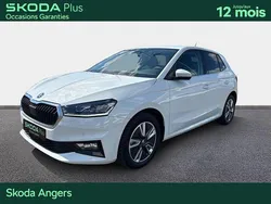 Blanc Utilisé 2022 Skoda Fabia Style | 17 490 € (Prix juste)