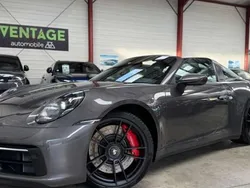 Gris Utilisé 2022 Porsche 911 Targa 4 Cabriolet | 194 900 € (Prix cher)