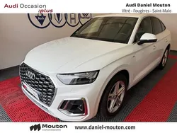 Blanc ibis Utilisé 2022 Audi Q5 Sportback S-Line SUV | 45 500 €