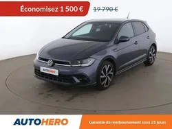 Gris Utilisé 2022 VW Polo R-line Citadine | 18 290 € (Prix juste)