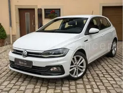 Blanc Utilisé 2018 VW Polo R-line Citadine | 16 297 € (Prix assez cher)