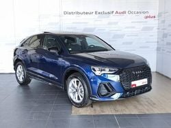 Bleu navarre métallisé Utilisé 2024 Audi Q3 Sportback S-Line SUV | 46 990 € (Prix assez cher)