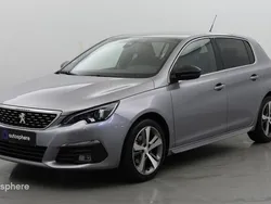Gris Utilisé 2018 Peugeot 308 GT-line Berline | 13 799 € (Bon prix)