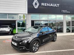 Noir Utilisé 2018 Citroën C3 PureTech Citadine | 8 990 € (Prix juste)