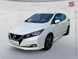 Blanc Utilisé 2021 Nissan Leaf Tekna Citadine | 13 499 € (Prix juste)