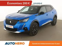 Bleu Utilisé 2021 Peugeot 2008 GT SUV | 18 890 € (Prix juste)