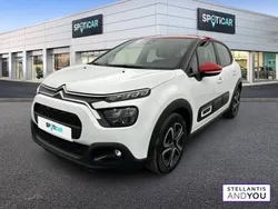 Blanc Utilisé 2021 Citroën C3 PureTech Citadine | 9 990 € (Bon prix)
