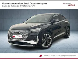 Noir mythe métallisé Utilisé 2023 Audi Q4 Sportback e-tron Advanced SUV | 55 900 € (Prix cher)