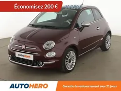 Mauve Utilisé 2018 Fiat 500 Citadine | 10 290 € (Super prix)