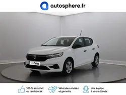 Blanc Utilisé 2022 Dacia Sandero Essentiel Citadine | 12 499 € (Bon prix)
