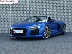 Bleu ara cristal Utilisé 2018 Audi R8 Spyder Exclusive Cabriolet | 142 990 €
