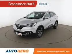Gris Utilisé 2016 Renault Kadjar Intens SUV | 13 190 € (Prix juste)