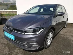 Gris Utilisé 2021 VW Polo Style Citadine | 19 990 € (Prix juste)