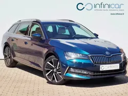 Bleu Utilisé 2021 Skoda Superb SportLine Break | 26 300 € (Bon prix)