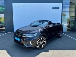Noir intense nacrée, capote noire Utilisé 2024 VW T-Roc Cabriolet R-line Cabriolet | 37 990 € (Prix assez cher)