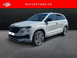 Gris perle Utilisé 2022 Skoda Karoq SportLine SUV | 21 990 € (Bon prix)