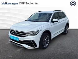 Blanc Utilisé 2023 VW Tiguan R-line SUV | 38 990 € (Prix assez cher)