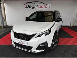 Blanc Utilisé 2018 Peugeot 5008 GT-line Monospace | 14 990 € (Prix juste)