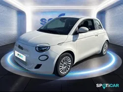 Blanc Utilisé 2021 Fiat 500e Action Berline | 13 990 € (Prix assez cher)