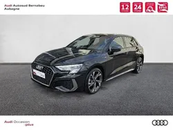 Noir mythe métallisé Utilisé 2023 Audi A3 S-Line Berline | 34 870 € (Prix juste)