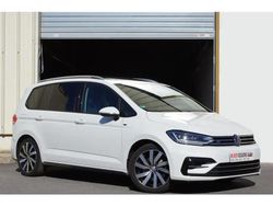 Blanc Utilisé 2019 VW Touran R-line Plus Monospace | 27 490 € (Prix juste)
