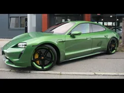 Vert Utilisé 2020 Porsche Taycan Turbo Berline | 156 298 €