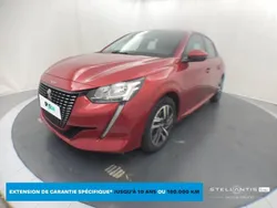 Rouge Utilisé 2019 Peugeot 208 Allure Citadine | 12 890 € (Prix juste)