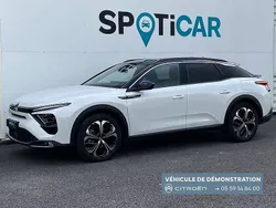 Blanc Utilisé 2022 Citroën C5 X Shine Berline | 27 540 € (Prix juste)