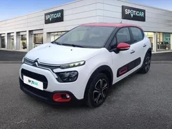Blanc banquise (o) rouge aden Utilisé 2023 Citroën C3 PureTech Citadine | 11 999 € (Prix juste)